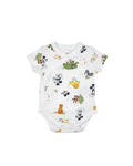 Original Primark Bodysuit 0-3 Months | 100% Cotton Short Sleeve Baby Romper
