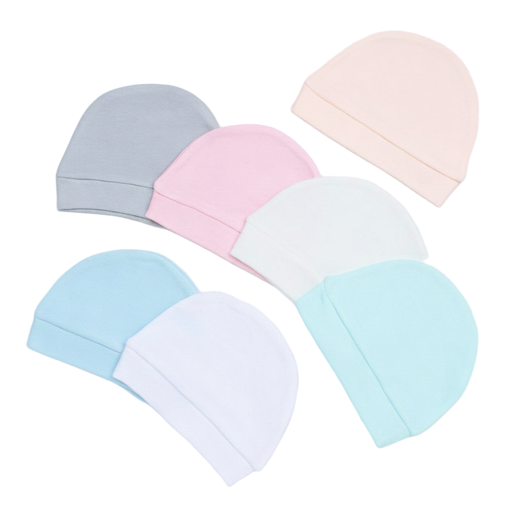 Baby Ice Cap 100% Cotton Anti-Allergy - Size 0-6 Months