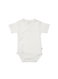 Baby short Sleeve Kimono Bodysuit 100% Cotton