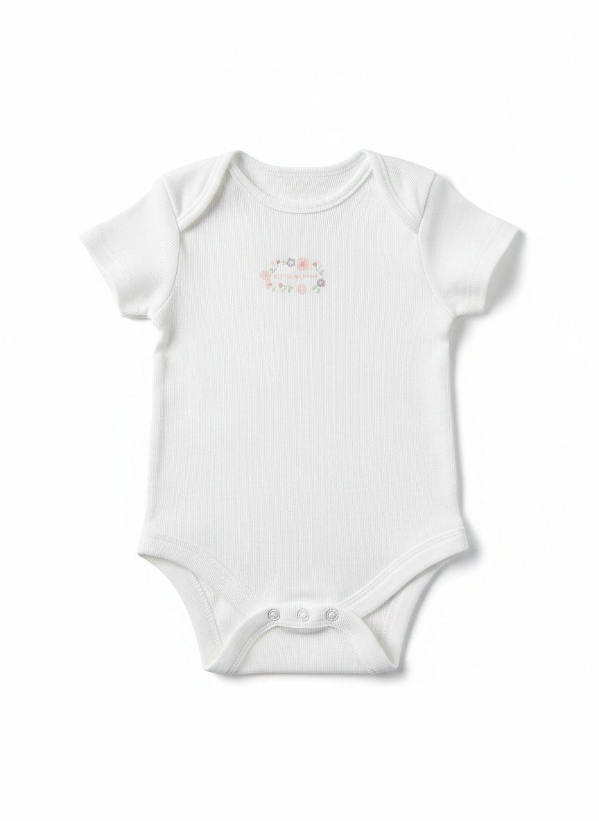 Original Primark Short Sleeve Bodysuit | 100% Cotton