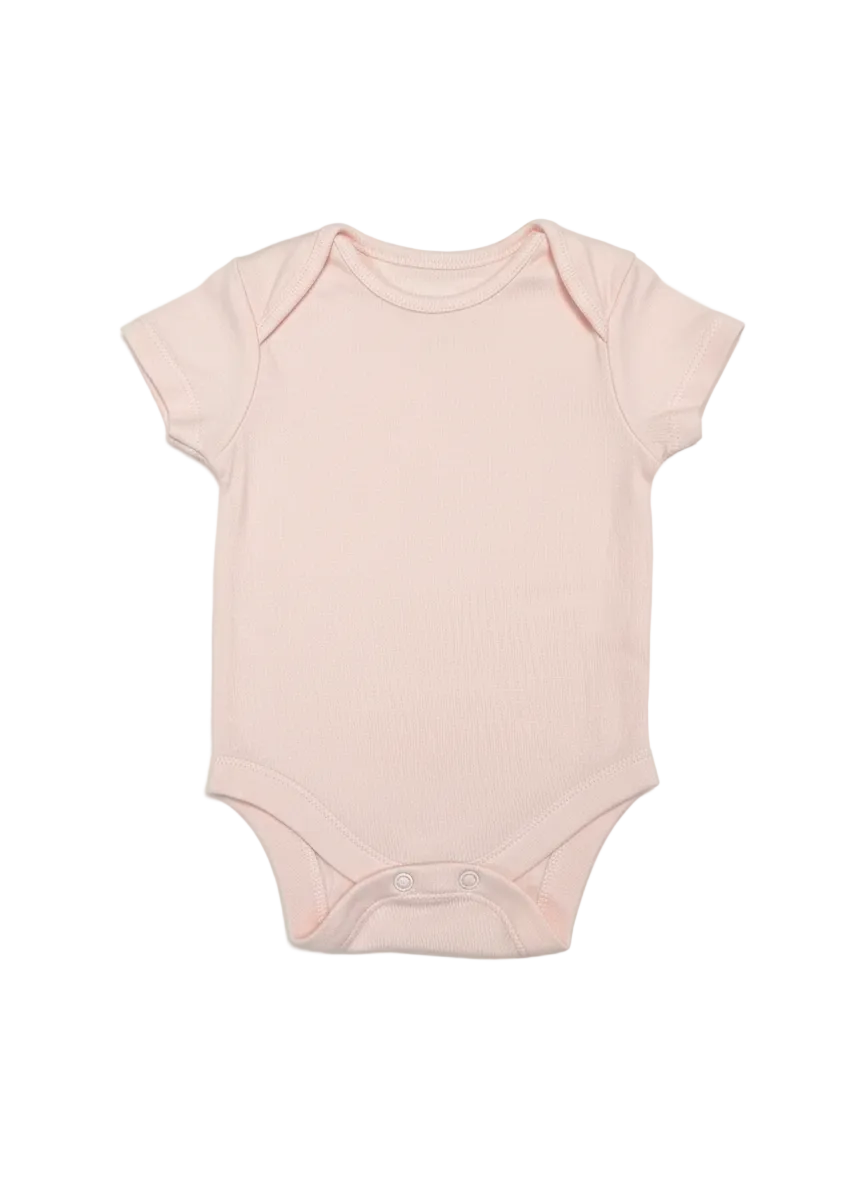 Original Primark Short Sleeve Bodysuit | 100% Cotton