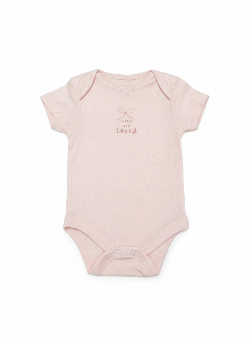 Original Primark Short Sleeve Bodysuit | 100% Cotton