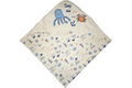 Baby Hooded Blanket Double Layer 100% Cotton Hypoallergenic