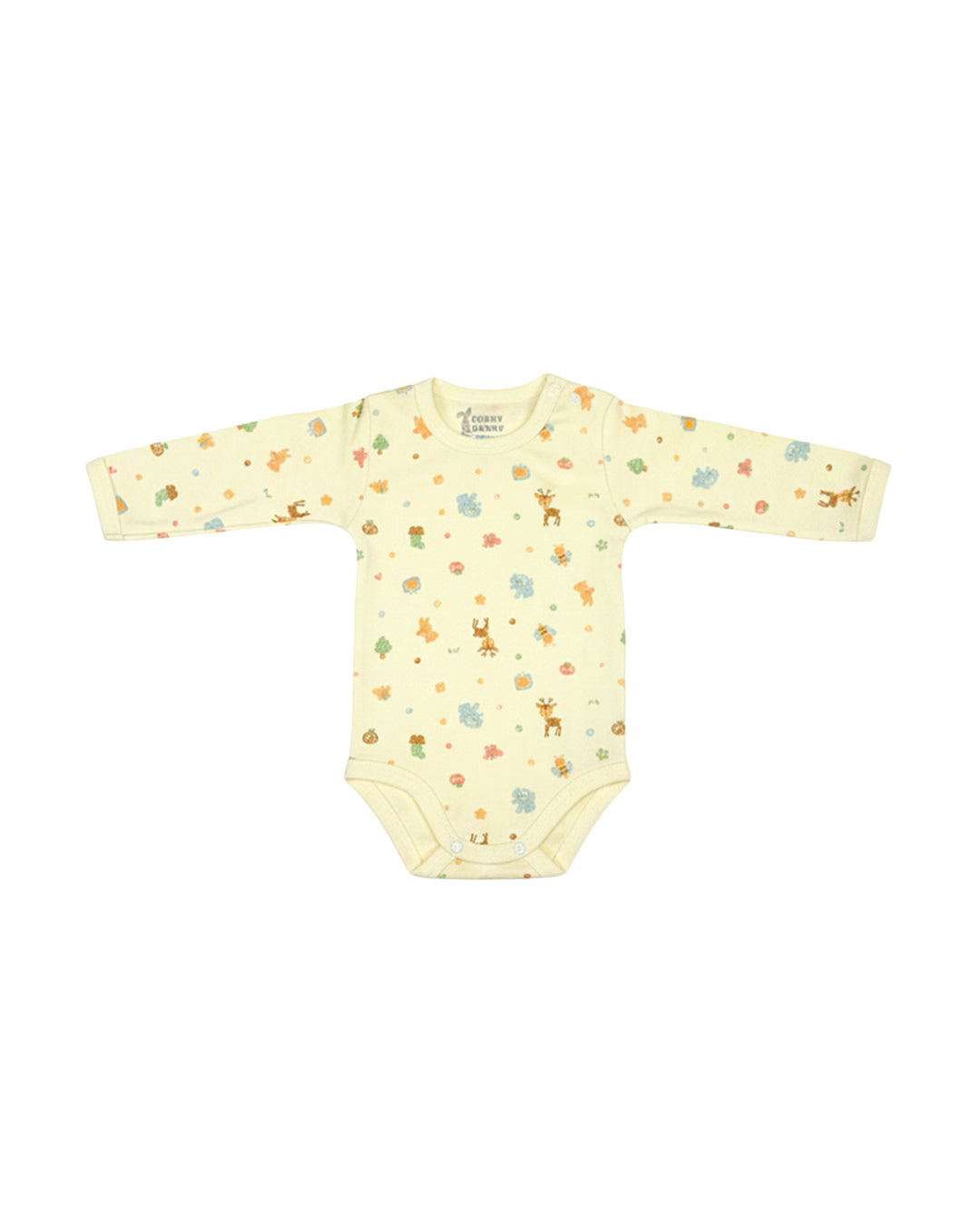 Funny Bunny Long Sleeve Bodysuit 100% Cotton