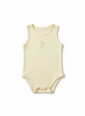 Original Juniors Sleeveless Bodysuit | 100% Cotton