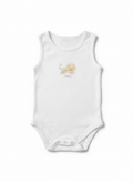 Original Juniors Sleeveless Bodysuit | 100% Cotton