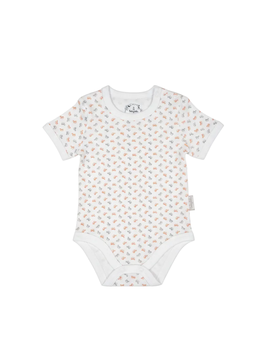 Baby Short Sleeve Bodysuit 100% Cotton