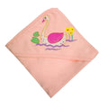 Baby Hooded Blanket Double Layer 100% Cotton Hypoallergenic